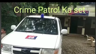 Crime Patrol का सेट || Police Cabin|| Behind the scenes || Vikas Jain #bts