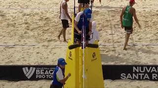 Yellow and red cards + supervisor | Beach volleyball | Stealing money from Samoilovs children