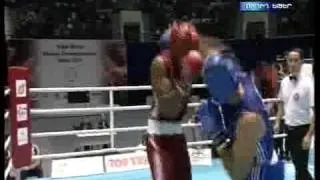 KONTEHT AIBA -  BOXING IN AZERBAIJAN AND VIKTORY M.MEDZHIDOV above A.JOSHUA  SUPERHEAVY WEIGHT.