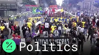 Hundreds Join Anti-Racism Protest in São Paulo