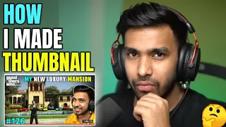 HOW I MADE MY YOUTUBE THUMBNAIL | TECHNO GAMERZ GTA 5 NEW VIDEO | UJJWAL GAMING | UJJWAL CHAURASIA