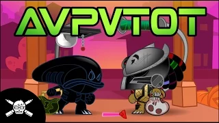 A.V.P.V.T.O.T. (Alien Vs Predator Vs Trick-Or-Treating) - A Halloween Short by James