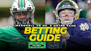 Marshall vs. No. 8 Notre Dame Betting Guide: Free Picks, Props, Best Bets | CBS Sports HQ