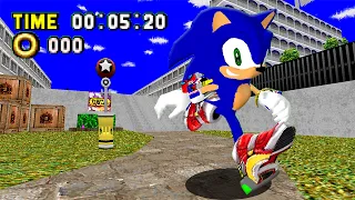 Sonic Adventure 2 recreated in Sonic Robo Blast 2