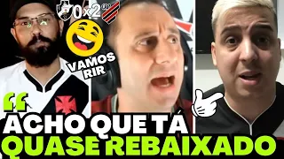 😂 VASCAÍNOS COM MEDO DA SÉRIE B! "A CARGA É PUXADA" VASCO 0X2 ATHLETICO PR 🤣