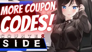 3 NEW Coupon Codes! (6 CODES SINCE LAUNCH ALL STILL ACTIVE! ) : CounterSide