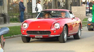 17/03/2024 CONCOURS D'ELEGANCE AT THE VILLA REALE IN MONZA - STATIC SHOW, STARTS, REVS AND MUCH MORE