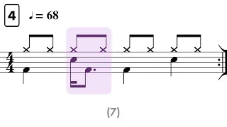 Syncopated Kick Drum GROOVES - Practice Along!