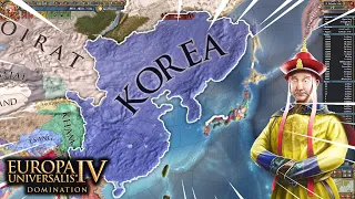 Winning as KOREA in EU4 1.35