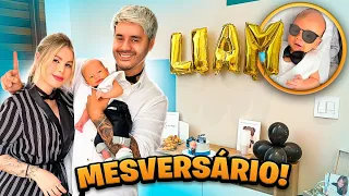 PRIMEIRO MESVERSÁRIO DO MEU FILHO!! JUNINHOMEU