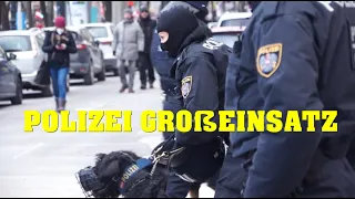 Kurzdoku:  POLIZEIEINSATZ WIEN am 13.02.2021