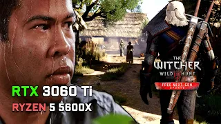 RTX 3060 Ti vs The Witcher 3 Next Gen Update PC | Disappointing Performance | RTX ON | Benchmark
