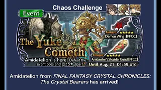 Dissidia Final Fantasy Opera Omnia [Challenge Quest] - The Yuke Cometh CHAOS