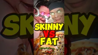 Why is Nikocado so fat while Matt Stonie is lean?