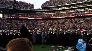 National  Anthem Performed at Army-Navy Game