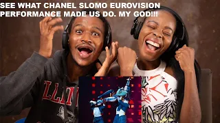 Chanel SloMo Grand Final Eurovision performance   Reaction!!!