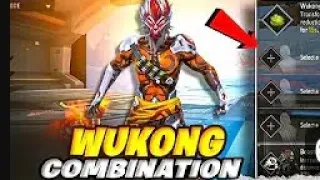 WOKONG ( BEST) COMBINATION AFTER Update FREE FIRE COMBINATION AFTER Update 😁 Abdulrahman YT