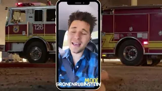 Ronen Rubinstein IG Story | Teasing 911 Lone Star 2x10 | 4.26.2021