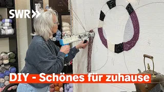 Schöne Dinge selber machen: Terrazzo, Tufting, Dschungelglas und mehr | SWR Treffpunkt