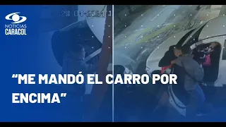 Ladrones que iban en camioneta de alta gama golpearon y robaron a dos mujeres