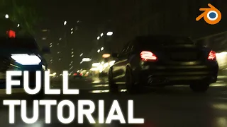 Blender 4 Realistic car animation tutorial | Ultimate Beginner guide