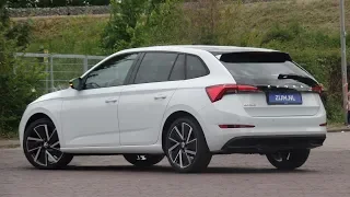 Skoda NEW Scala 2019 Sport Moon White 18 inch Vega Aero Walk around & detail inside