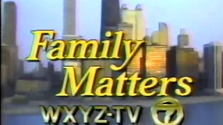 Family Matters March 8, 1991 Bumper