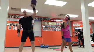 Jim DeVore & Gianna Steele Half Snatch 30 min.