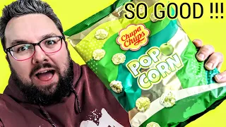 Chupa Chups Apple Popcorn 🍏 Review (AMAZING) 🍿