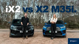 2024 BMW iX2 xDrive30 vs 2024 BMW X2 M35i (4K)