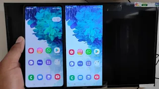 How to connect Samsung phone to tv | Samsung galaxy s20 fe screen mirroring | Samsung smart view