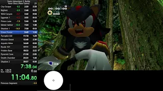 Sonic Adventure 2: Hero Story Speedrun in 49:06(37:14 IGT)