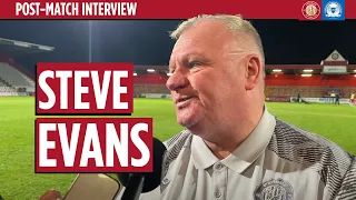 Steve Evans' reaction | Stevenage 2-2 Peterborough United