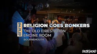 DECKHEAD HARDSTYLE MIX AT RELIGION GOES BONKERS  @ THE OLD FIRSTATION BOURENMOUTH 04/11/23