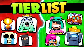 Ranking Every Single Emote In Clash Royale!! | Clash Royale Emote Tier List!!