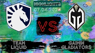 🟥ЗА ВСЮ БОЛЬ РАСКВИТАЛИСЬ | Team Liquid vs Gaimin Gladiators Elite League | 07.04.2024