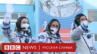 "Вызов" в космос: на МКС отправился первый киноэкипаж