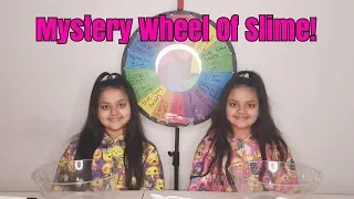 Mystery Wheel Of Slime Challenge!