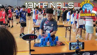 13M Finals - WSSA 2023 World Sport Stacking Championships Singapore