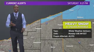 Cleveland forecast: Flurries to light snow tonight, cold and blustery