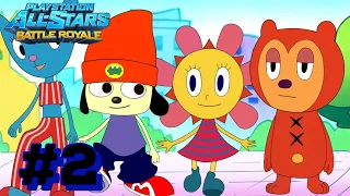 PlayStation All Stars Battle Royale | PaRappa Arcade Mode