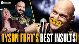 Tyson Fury ranks his BEST INSULTS with Frank Warren out of 10 | Dosser, sausage and many more 🌭😂