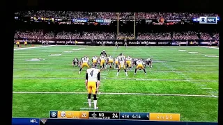 Steelers Fake Punt (12/24/2018)