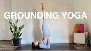 Slow Flow GROUNDING Yoga | Restorative 40-Min Class