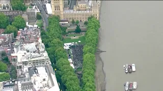 Bidens among thousands paying respects to Queen Elizabeth II