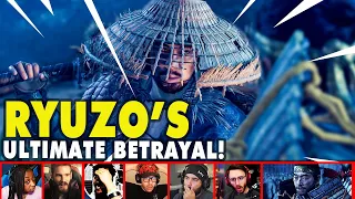 Gamers Reactions To RYUZO Turning Against His Best Friend Jin Sakai | Mixed Reactions