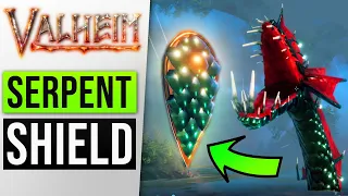 Valheim Tips: Secret Sea Serpent Shield Location - (Best Weapons & Armor Combat Gameplay in Valheim)