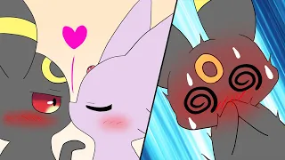 [Pokémon Animation] Umbreon soars after being dared by Espeon and the ending [Eeveelution]