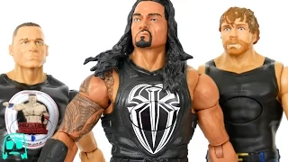 Roman Reigns, John Cena, Dean Ambrose Tough Talkers WWE Mattel Toys Unboxing & Review!!