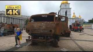 Drive through KIEV during The War 🇺🇦 UKRAINE 4K
